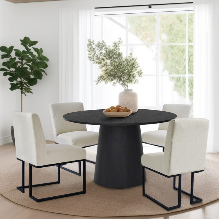 Merauno - Set di 4 bende da dressage in pile, 2 colori, colore: Nero e Blu